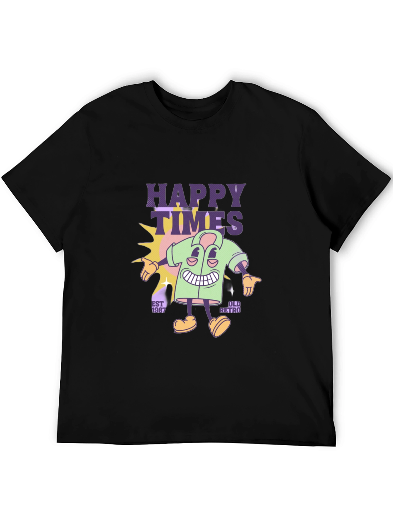 Happy Times Retro Graphic Tee