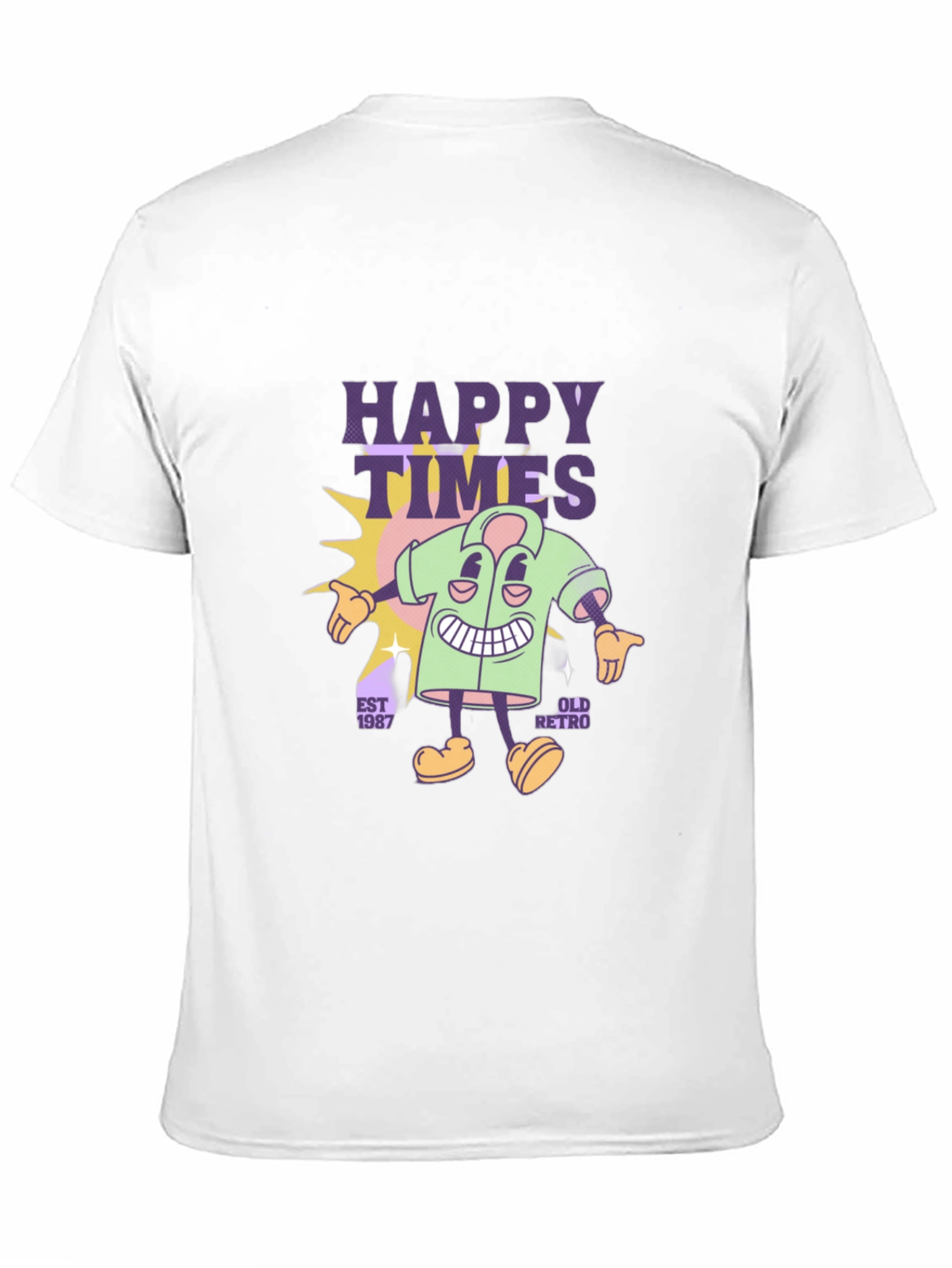 Happy Times Retro Graphic Tee