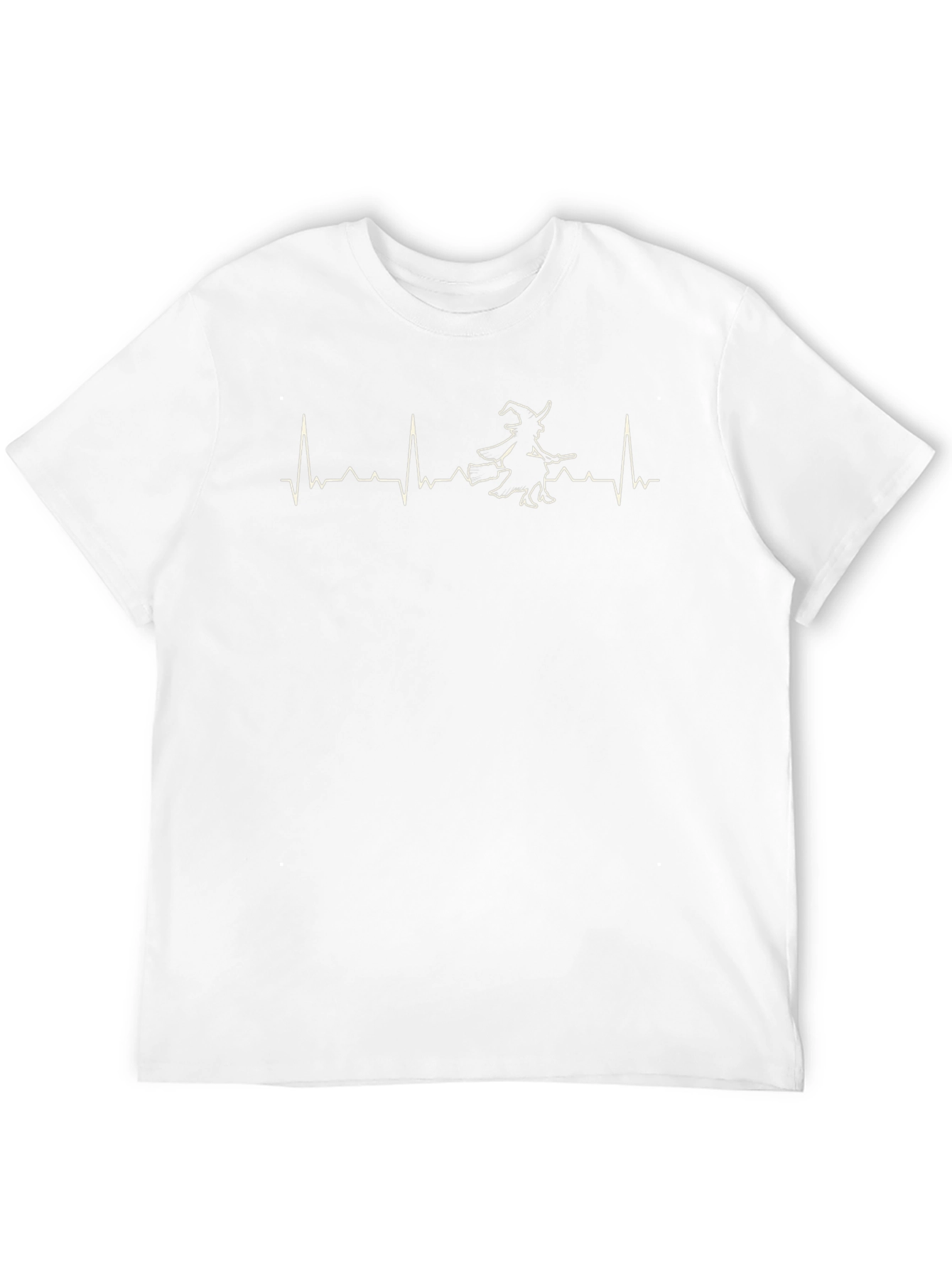 Halloween Witch Heartbeat T-Shirt