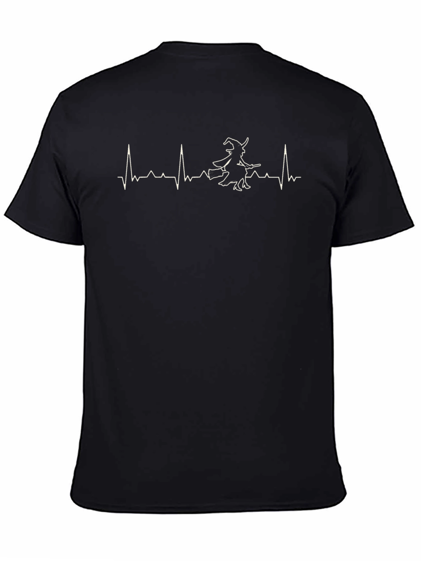 Halloween Witch Heartbeat T-Shirt