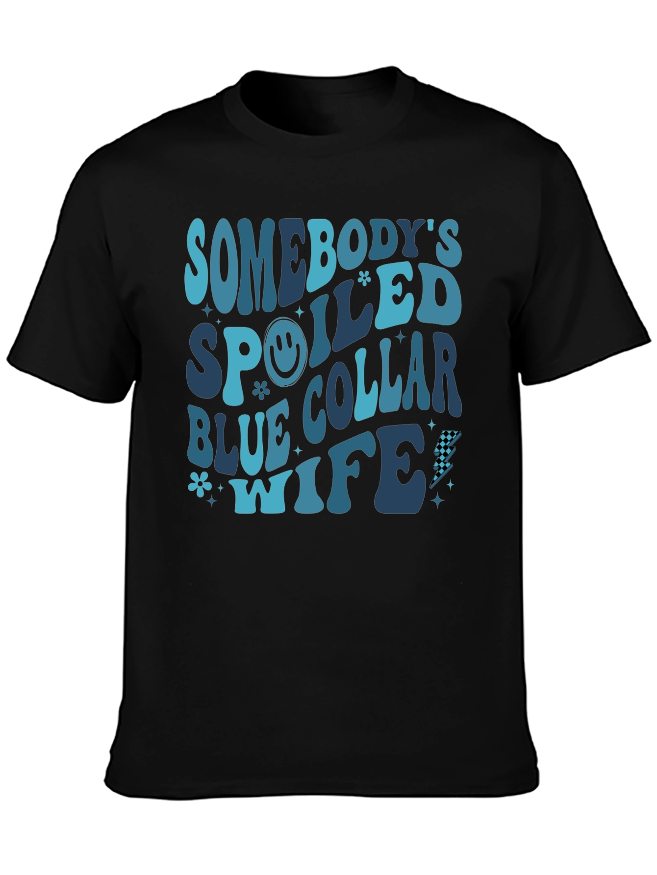 Spoiled Blue Collar Wife Graphic Tee