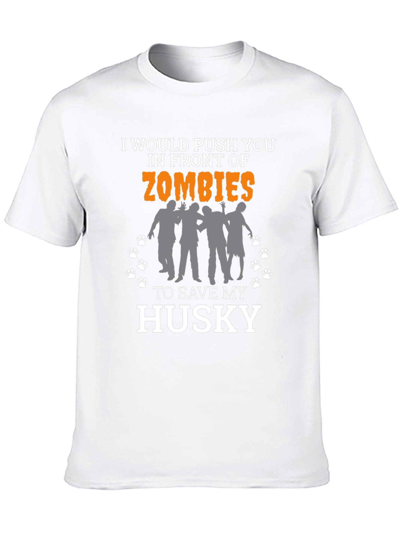 Zombie Husky Lover T-Shirt