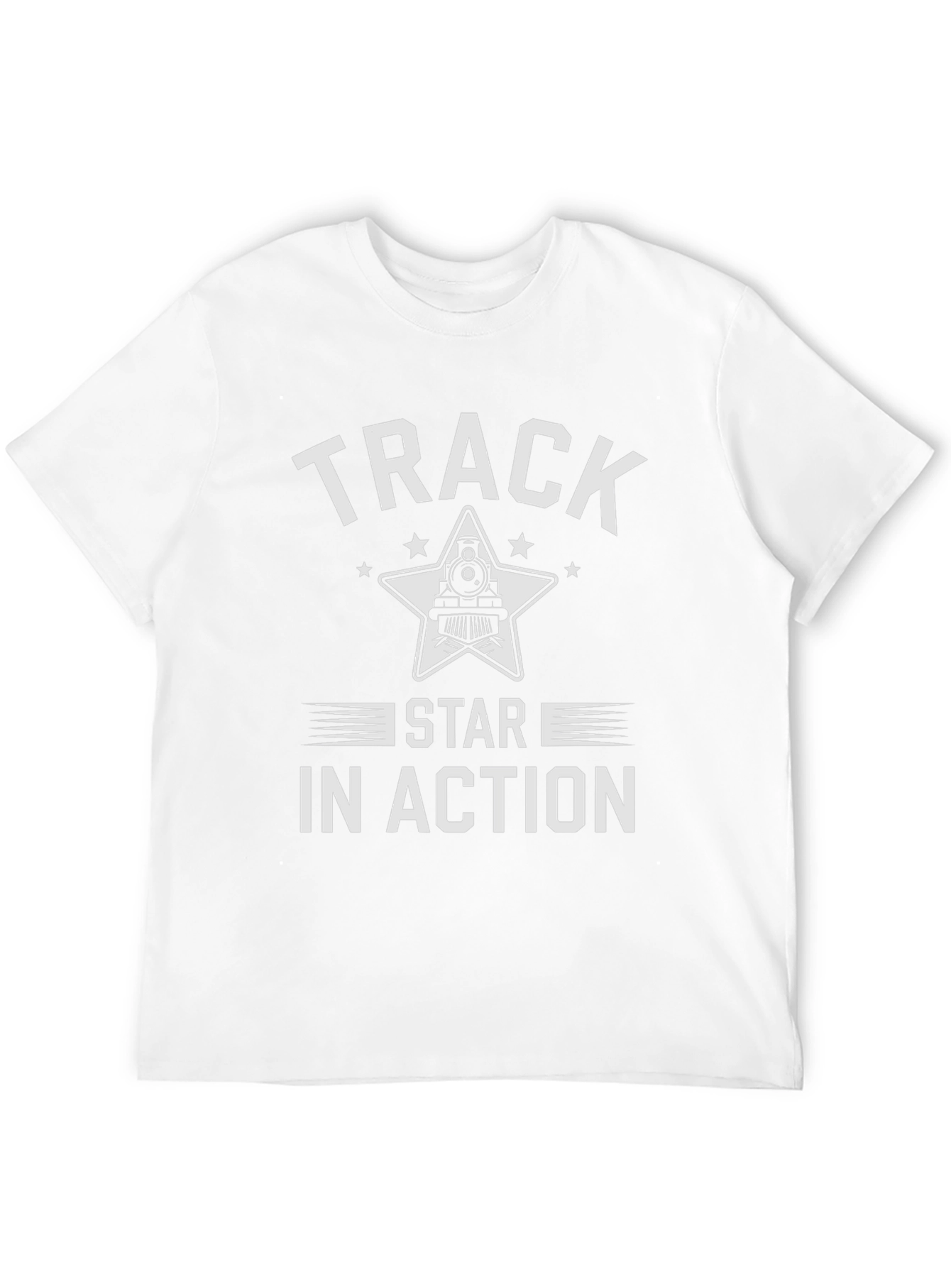 Track Star In Action Graphic T-Shirt