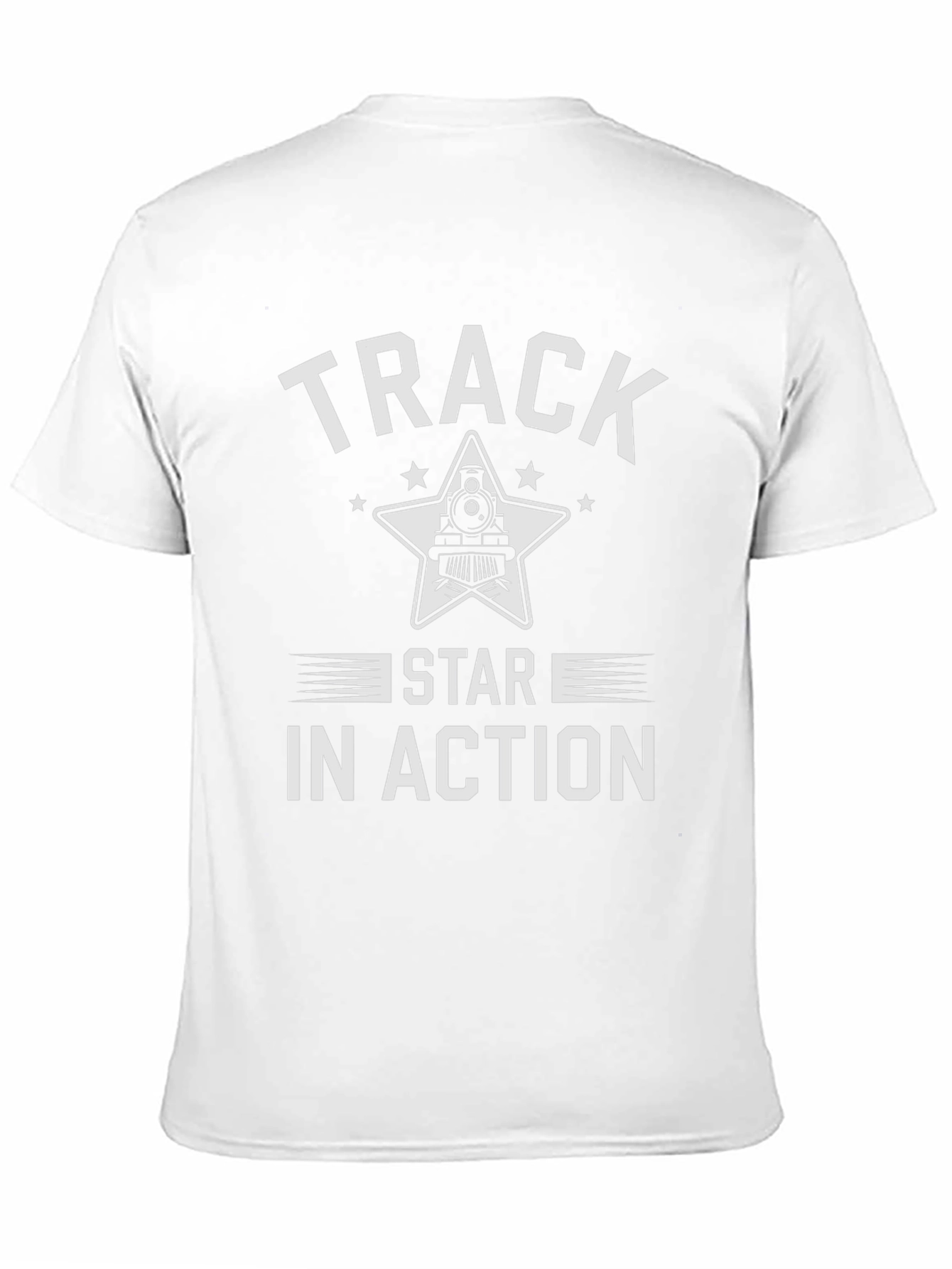 Track Star In Action Graphic T-Shirt