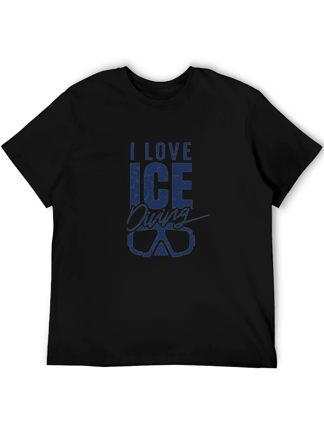 I Love Ice Diving T-Shirt - Dive into Style!