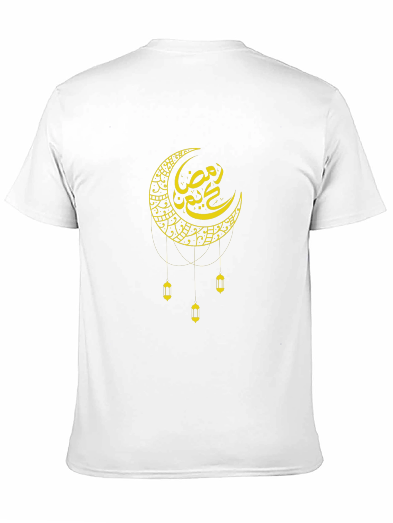 Ramadan Mubarak Crescent Moon Graphic Tee