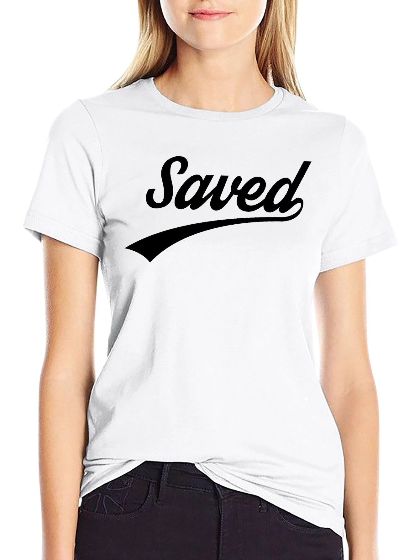Saved Graphic T-Shirt - Soft Cotton Blend