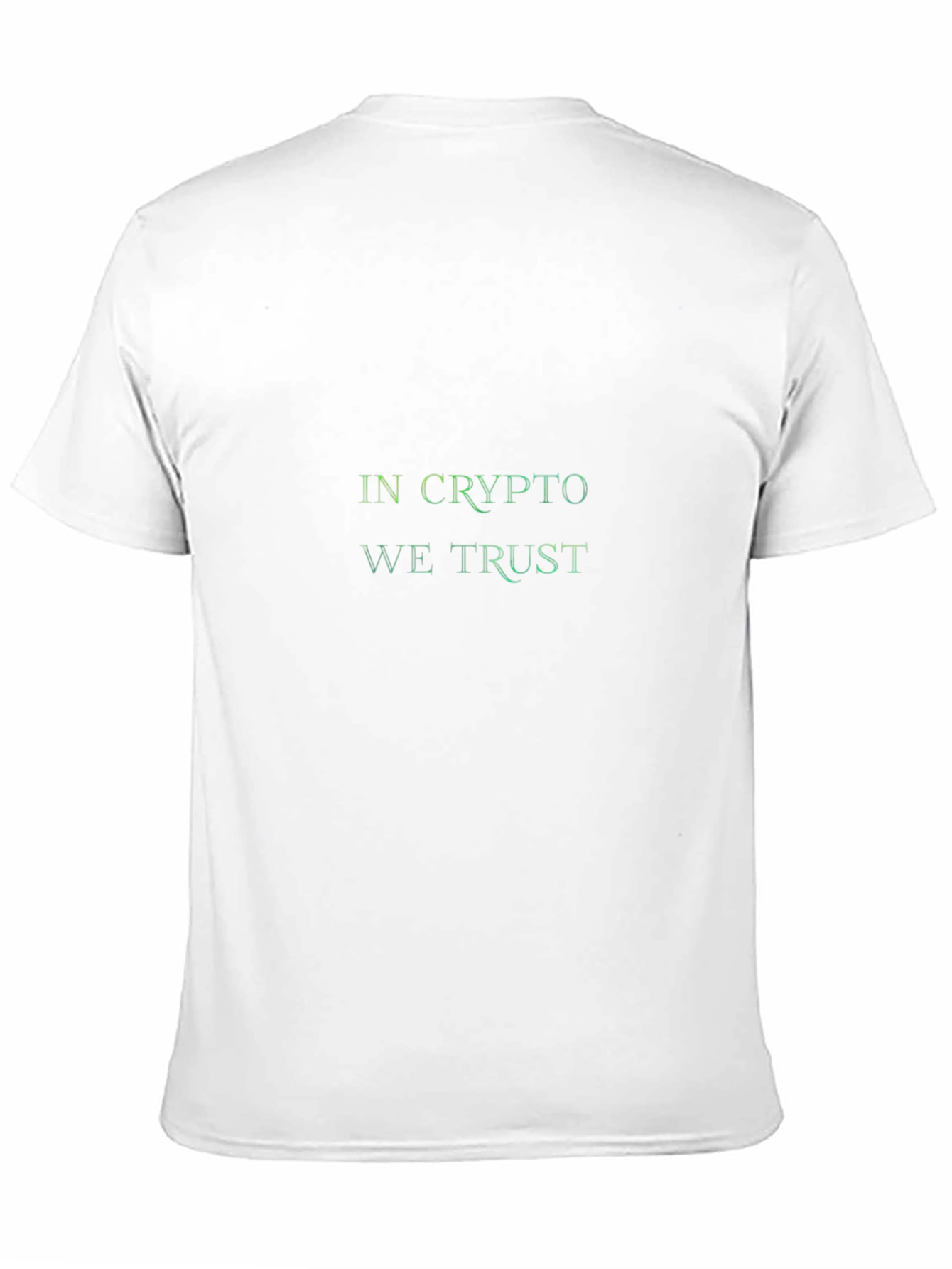 In Crypto We Trust T-Shirt - Black Relaxed Fit