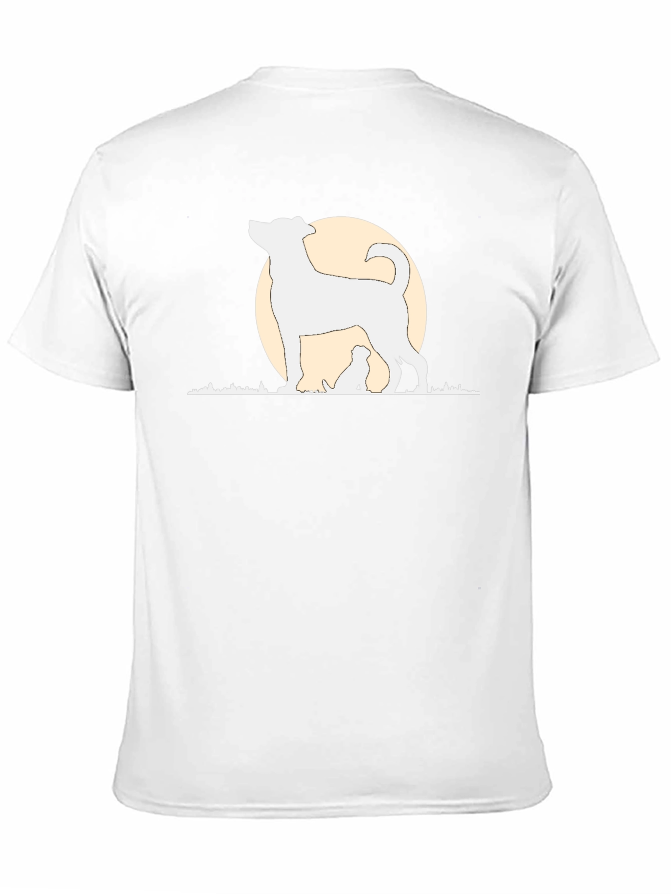 Dog Silhouette T-Shirt