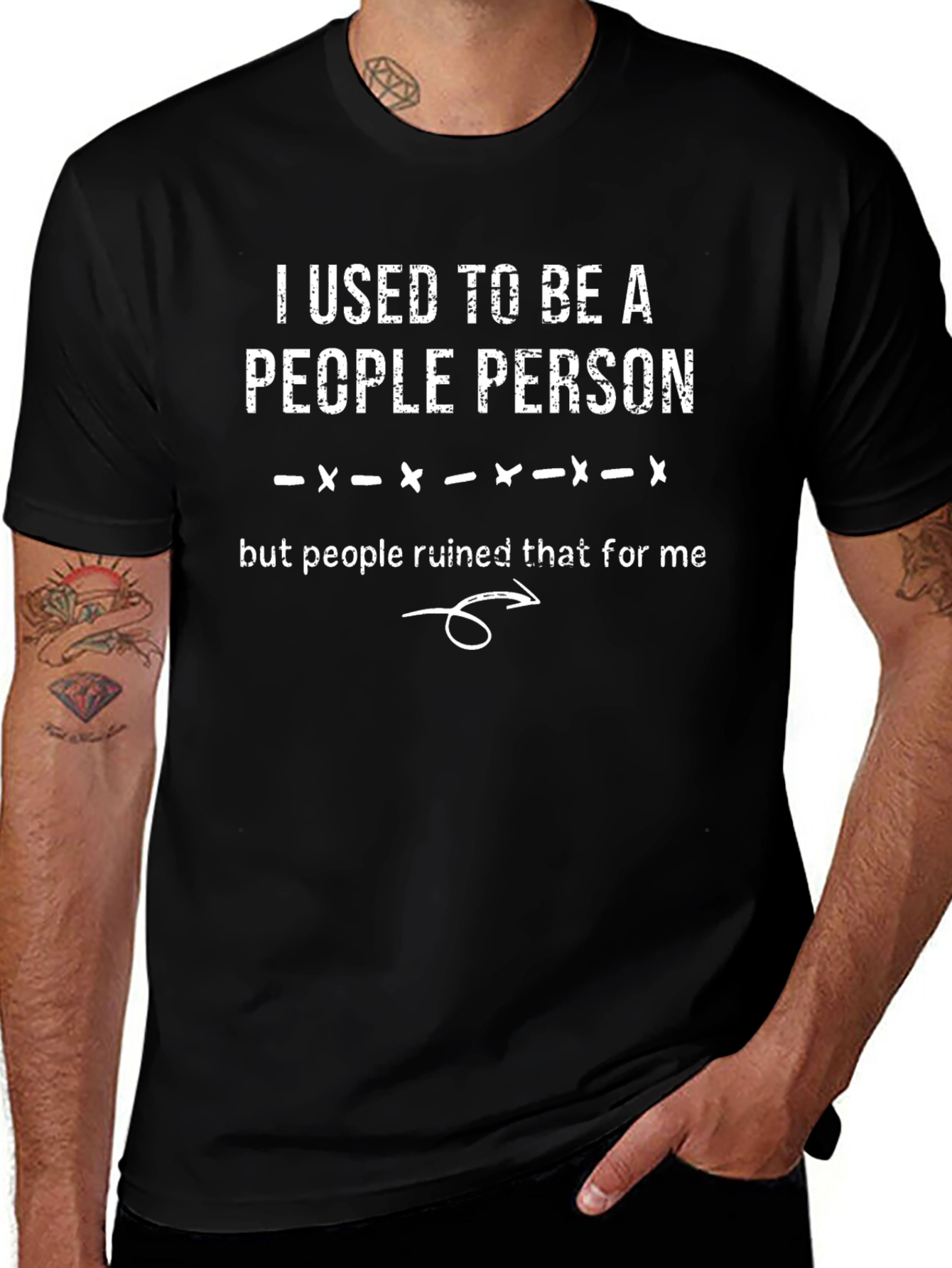 Funny People Person Graphic T-Shirt