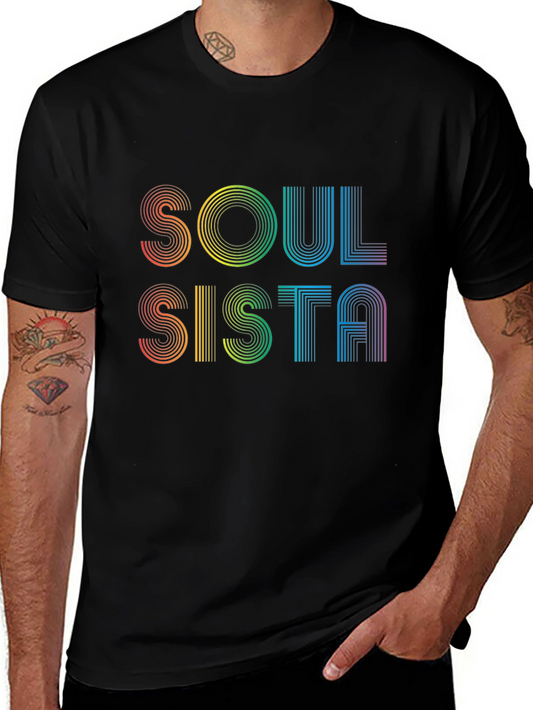 Soul Sista Retro Rainbow T-Shirt