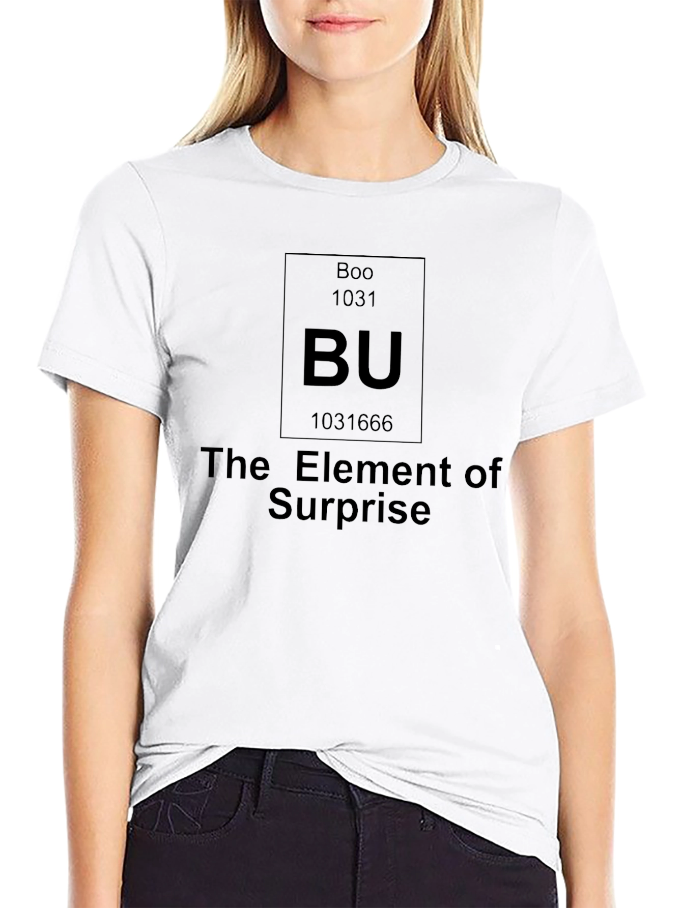 Boo Halloween Element of Surprise T-Shirt
