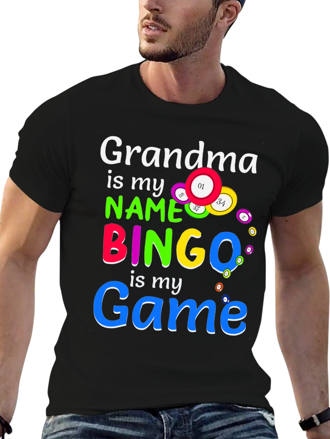 Grandma Bingo T-Shirt - Game Day Apparel