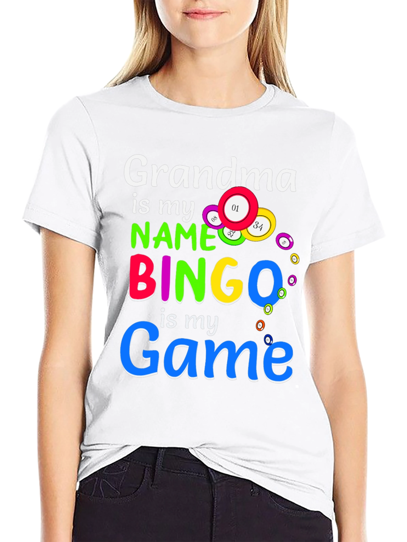 Grandma Bingo T-Shirt - Game Day Apparel