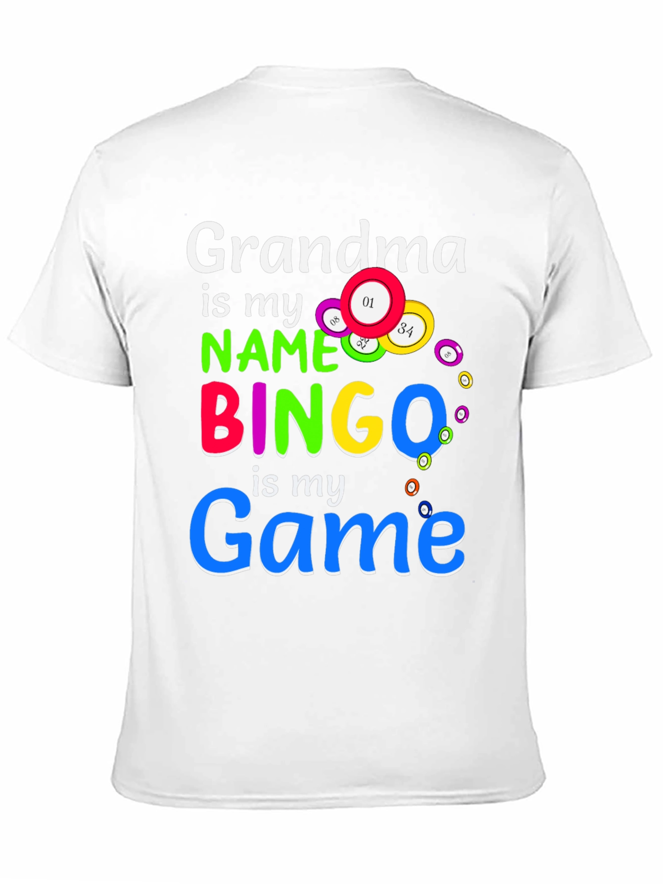 Grandma Bingo T-Shirt - Game Day Apparel