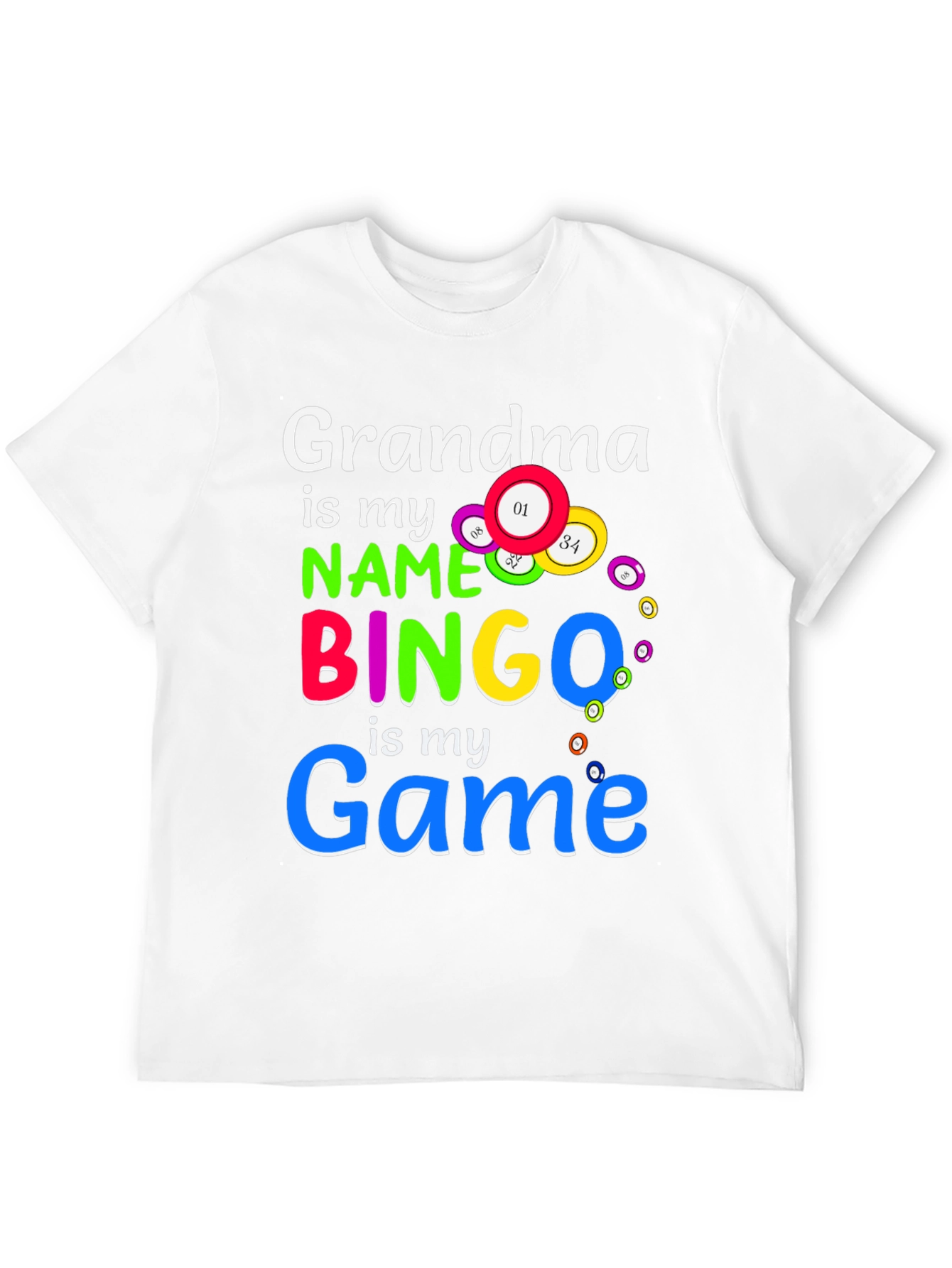 Grandma Bingo T-Shirt - Game Day Apparel
