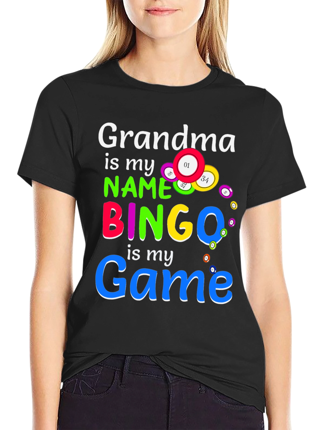 Grandma Bingo T-Shirt - Game Day Apparel