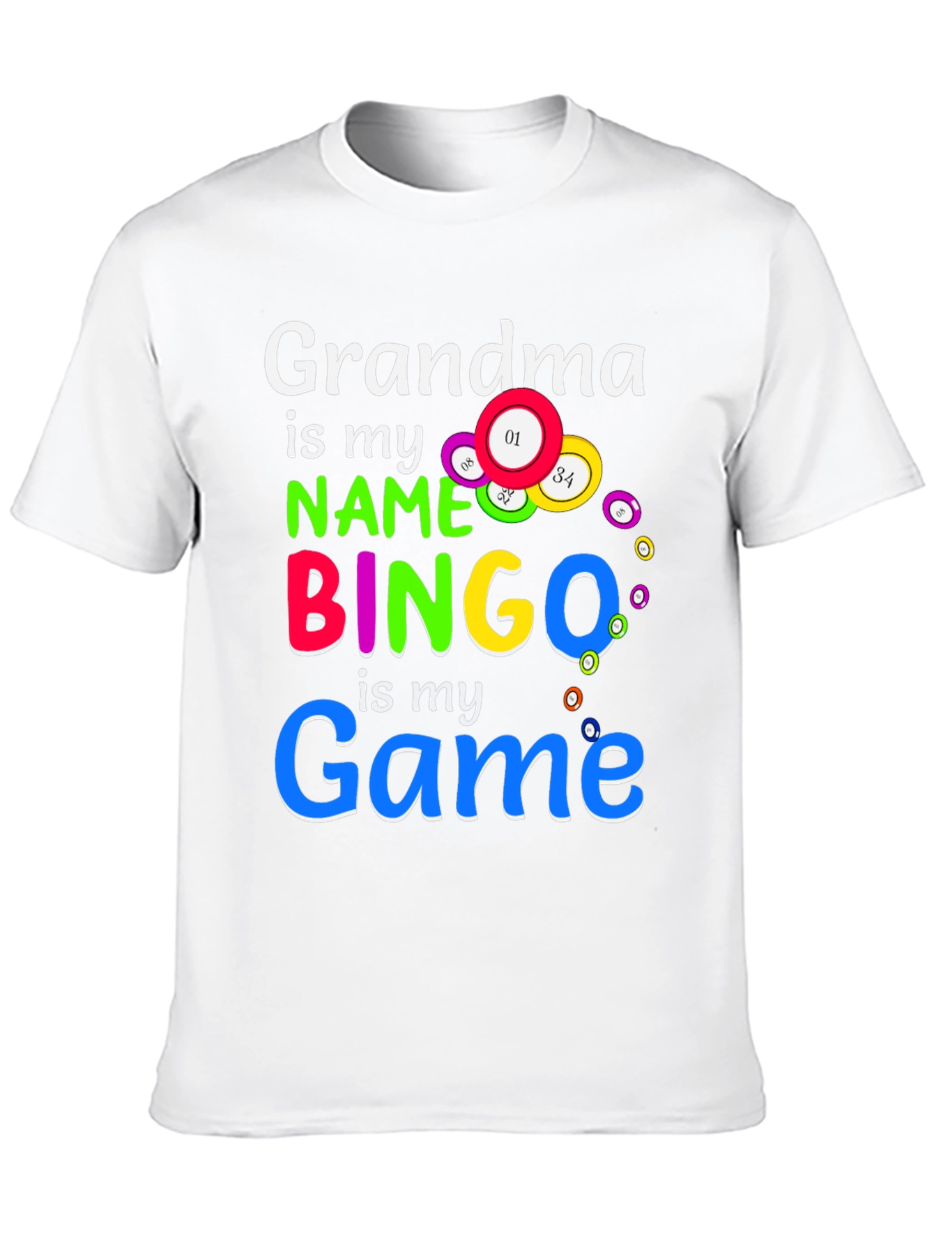 Grandma Bingo T-Shirt - Game Day Apparel