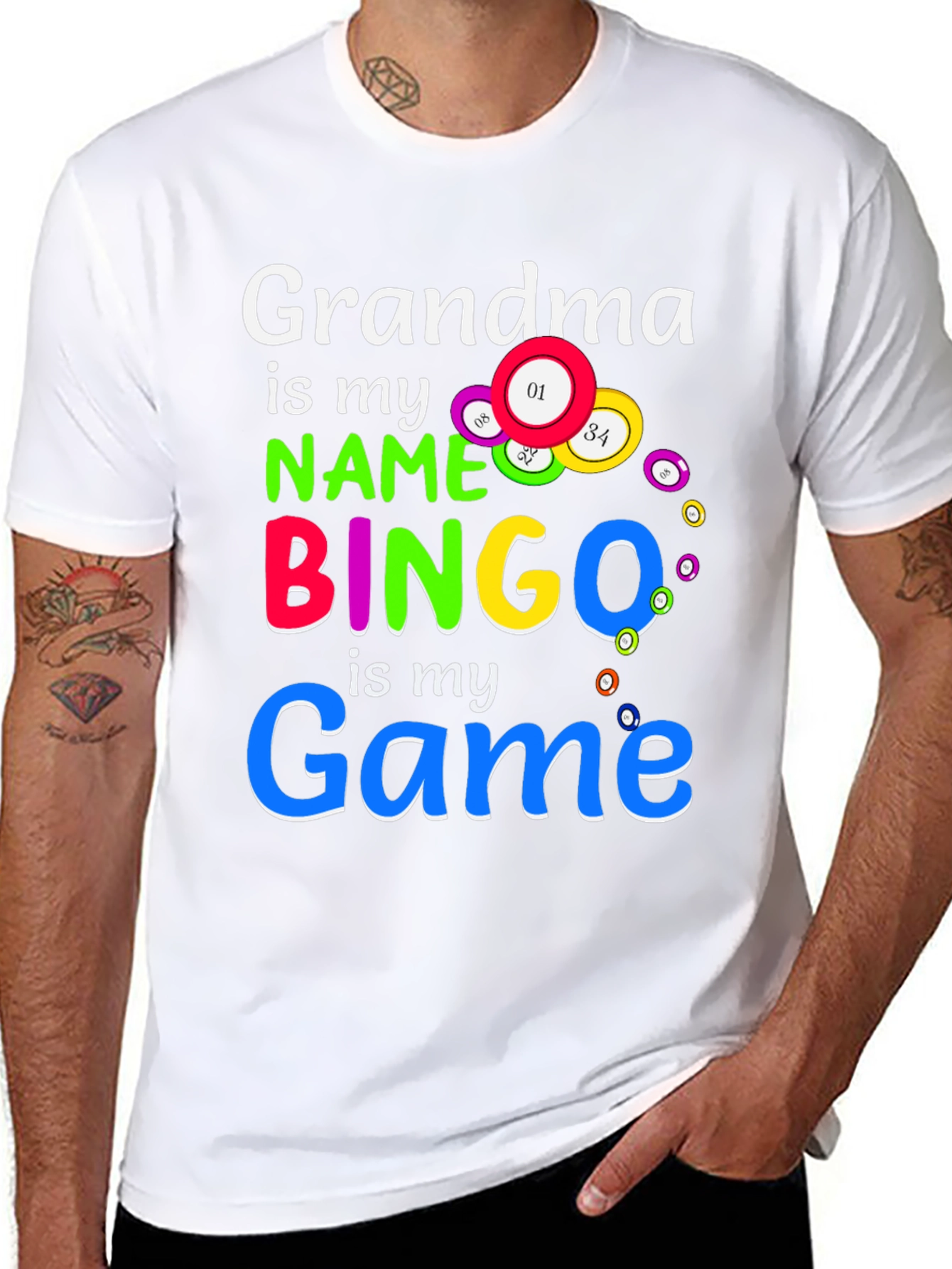 Grandma Bingo T-Shirt - Game Day Apparel