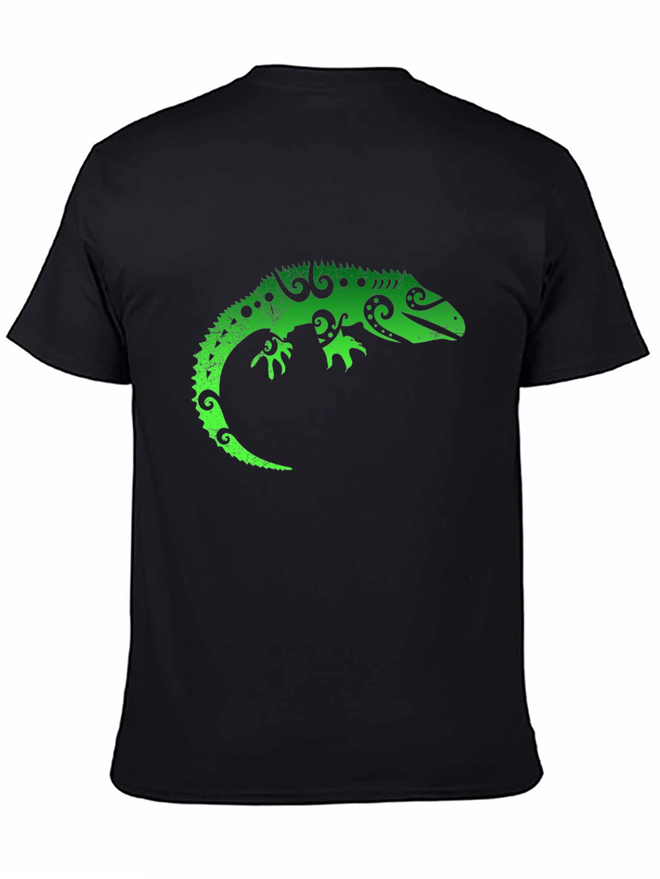 Green Lizard Graphic Tee - Cool Reptile T-Shirt