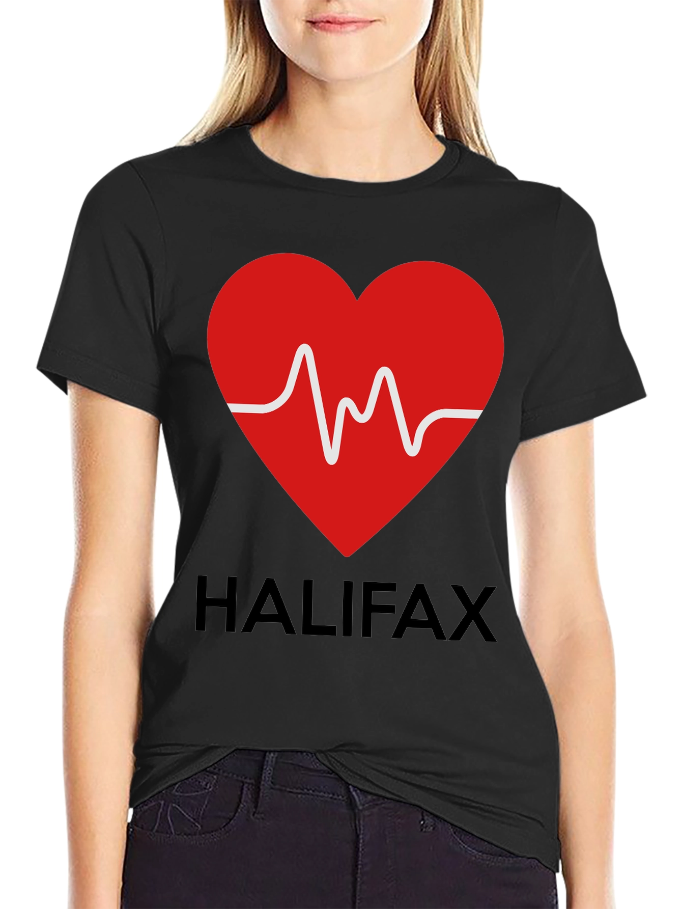 Halifax Heartbeat Graphic T-Shirt - City Pride Tee