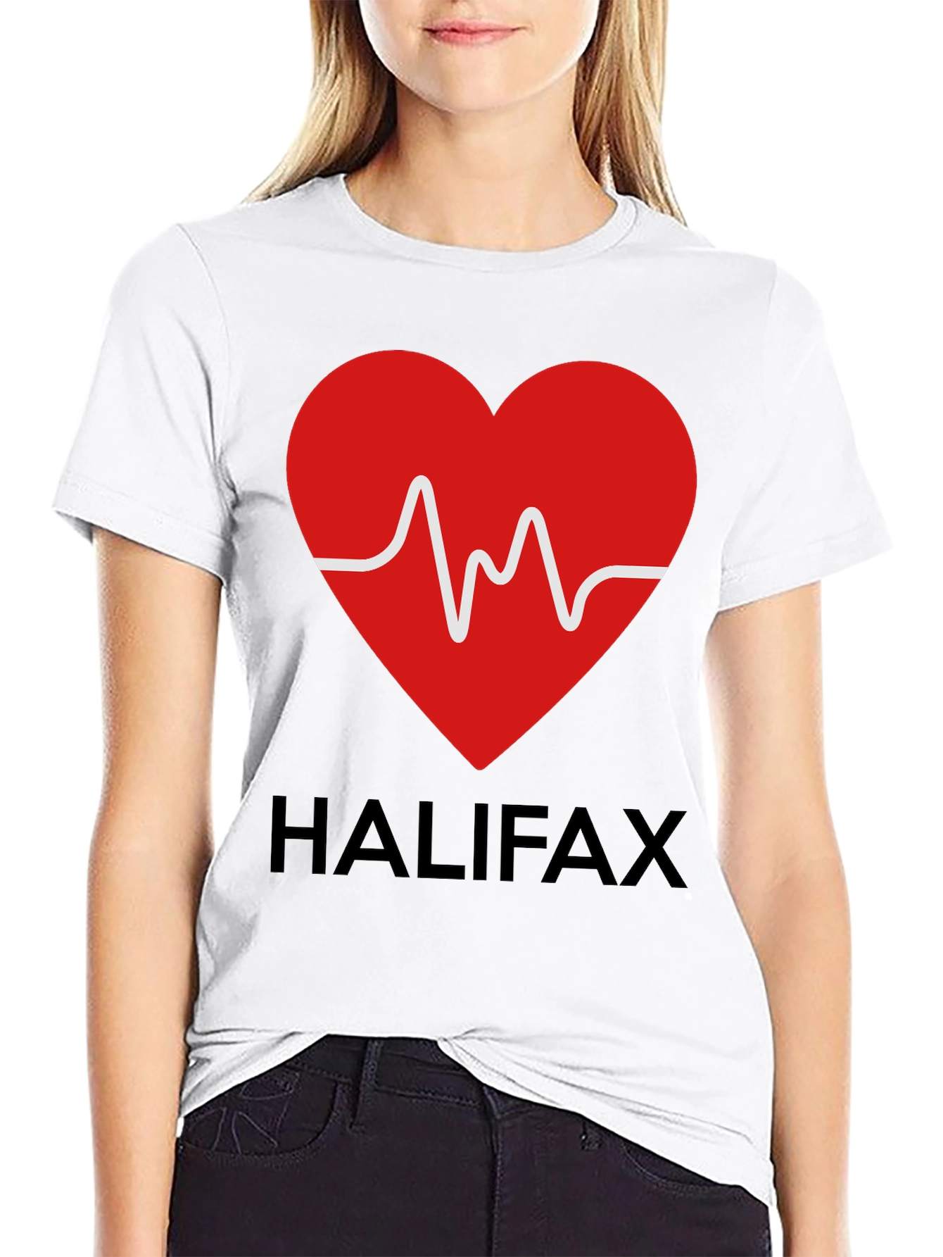 Halifax Heartbeat Graphic T-Shirt - City Pride Tee