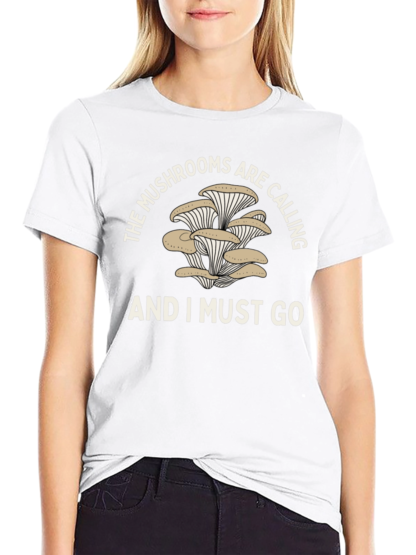 Mushroom Lover T-Shirt - The Mushrooms Are Calling