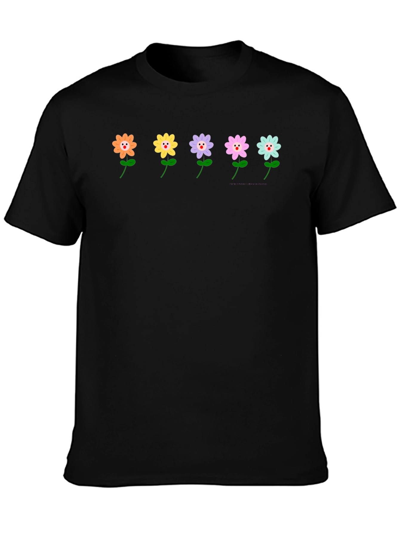 Floral Graphic Print T-Shirt