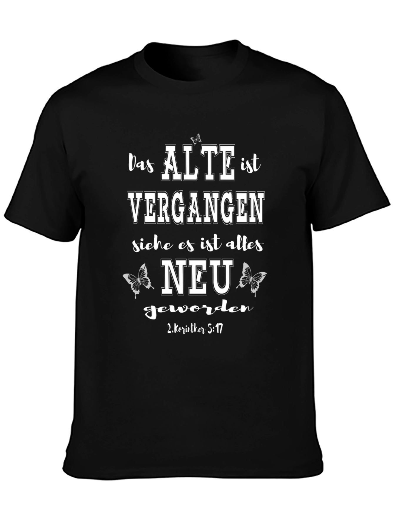 Faith-Based Graphic T-Shirt - New Beginnings