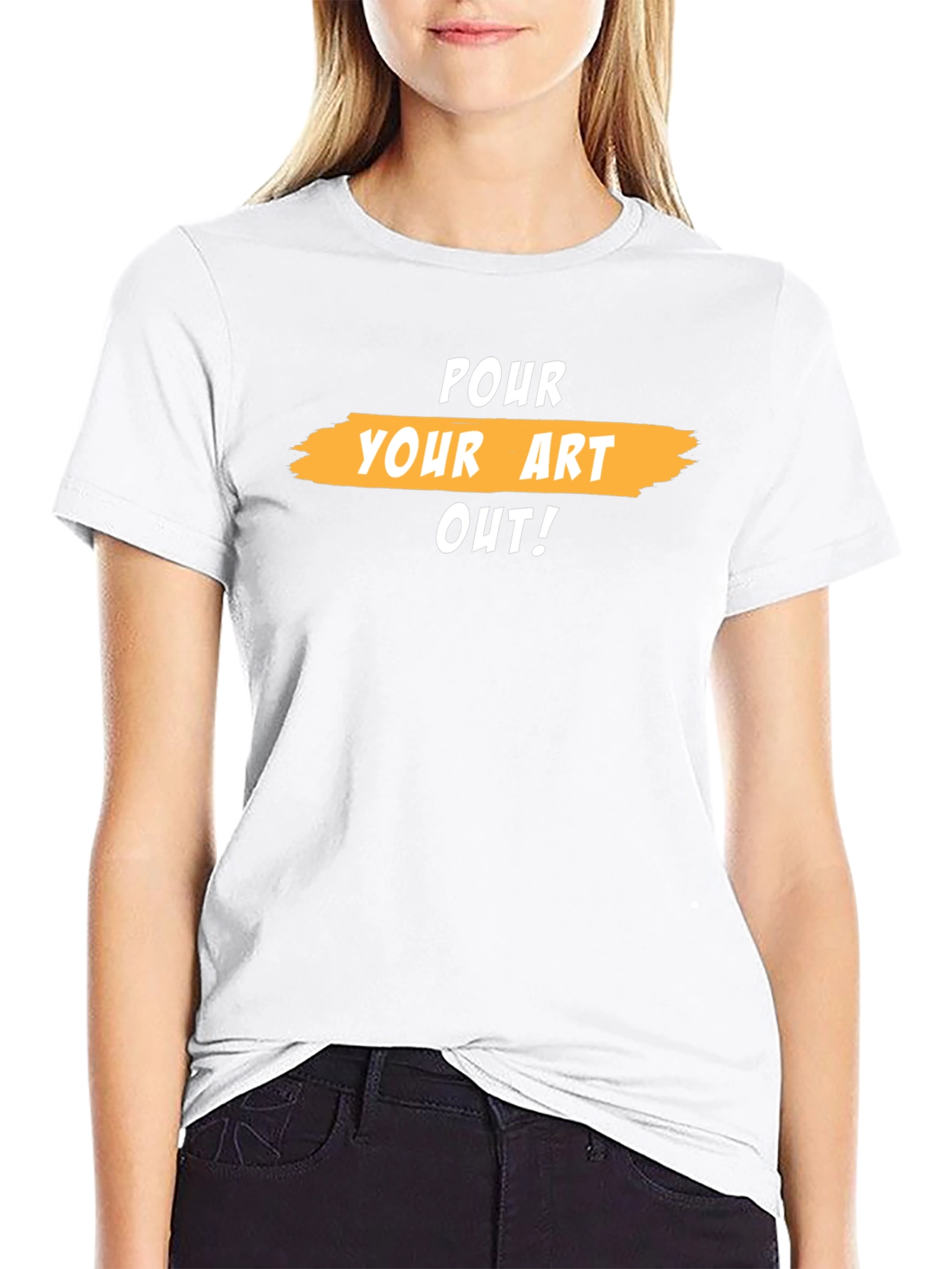Pour Your Art Out Graphic Tee