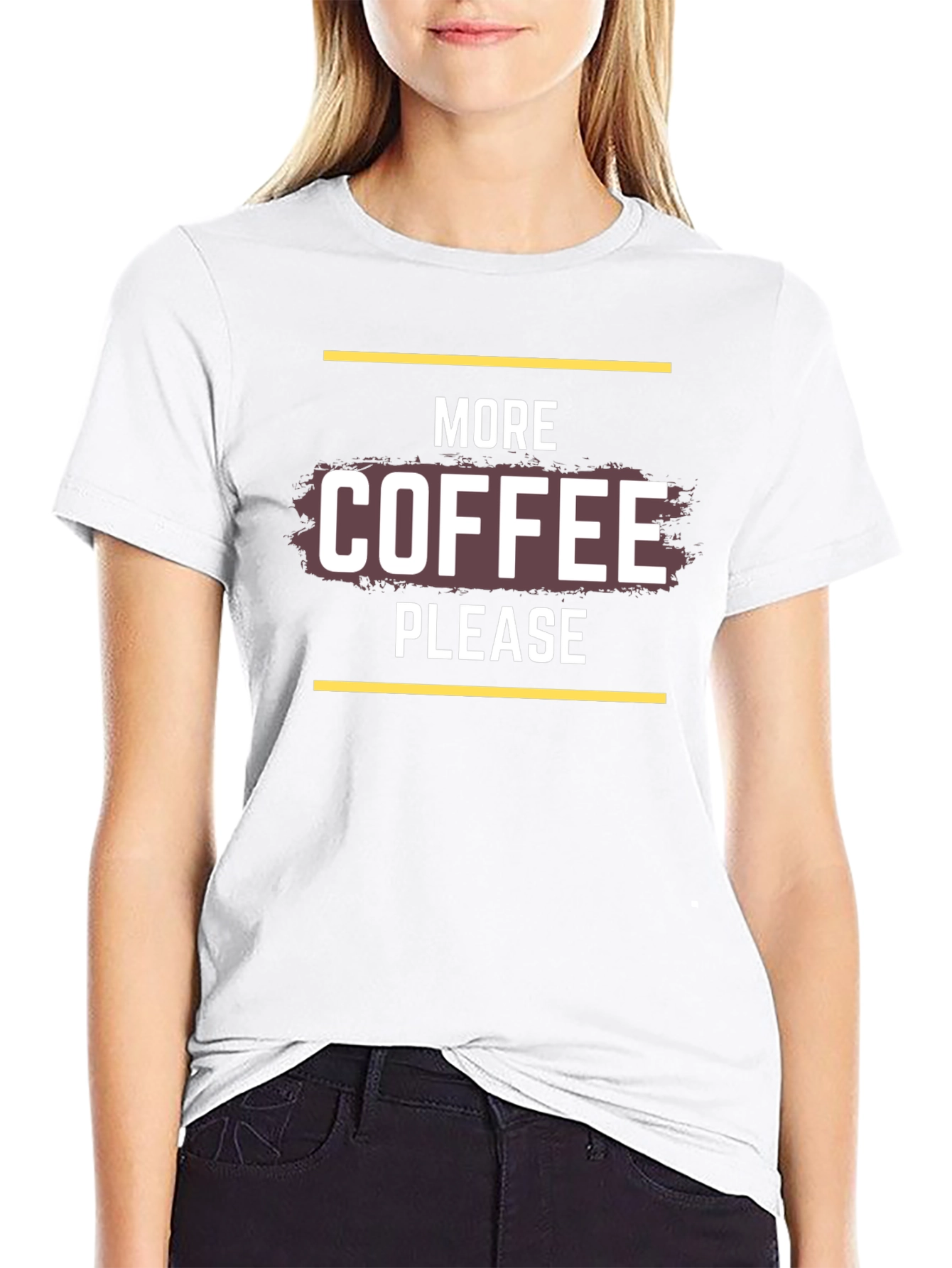 More Coffee Please Graphic Tee