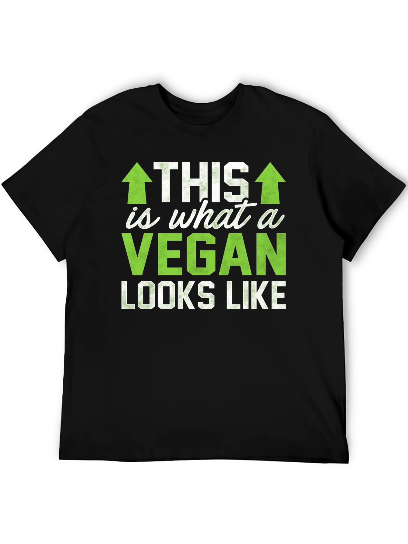 Vegan Looks Like Black Tee