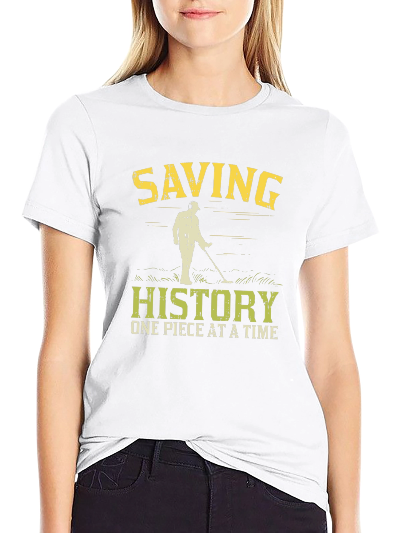 Saving History T-Shirt: Metal Detecting Fun