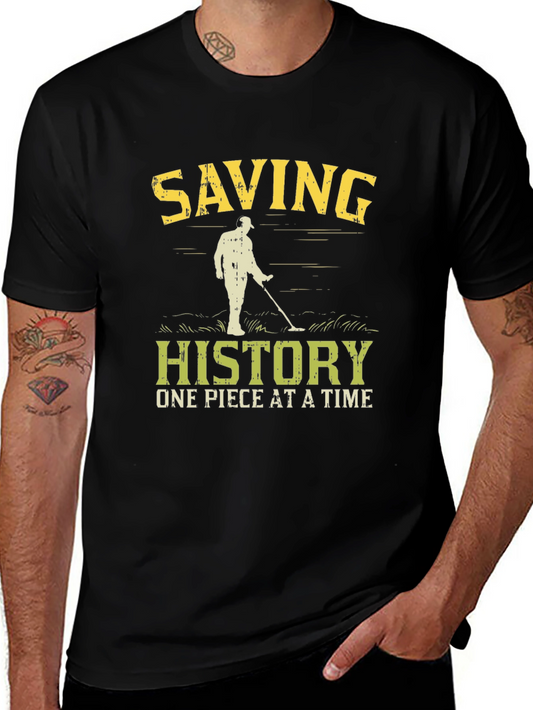 Saving History T-Shirt: Metal Detecting Fun