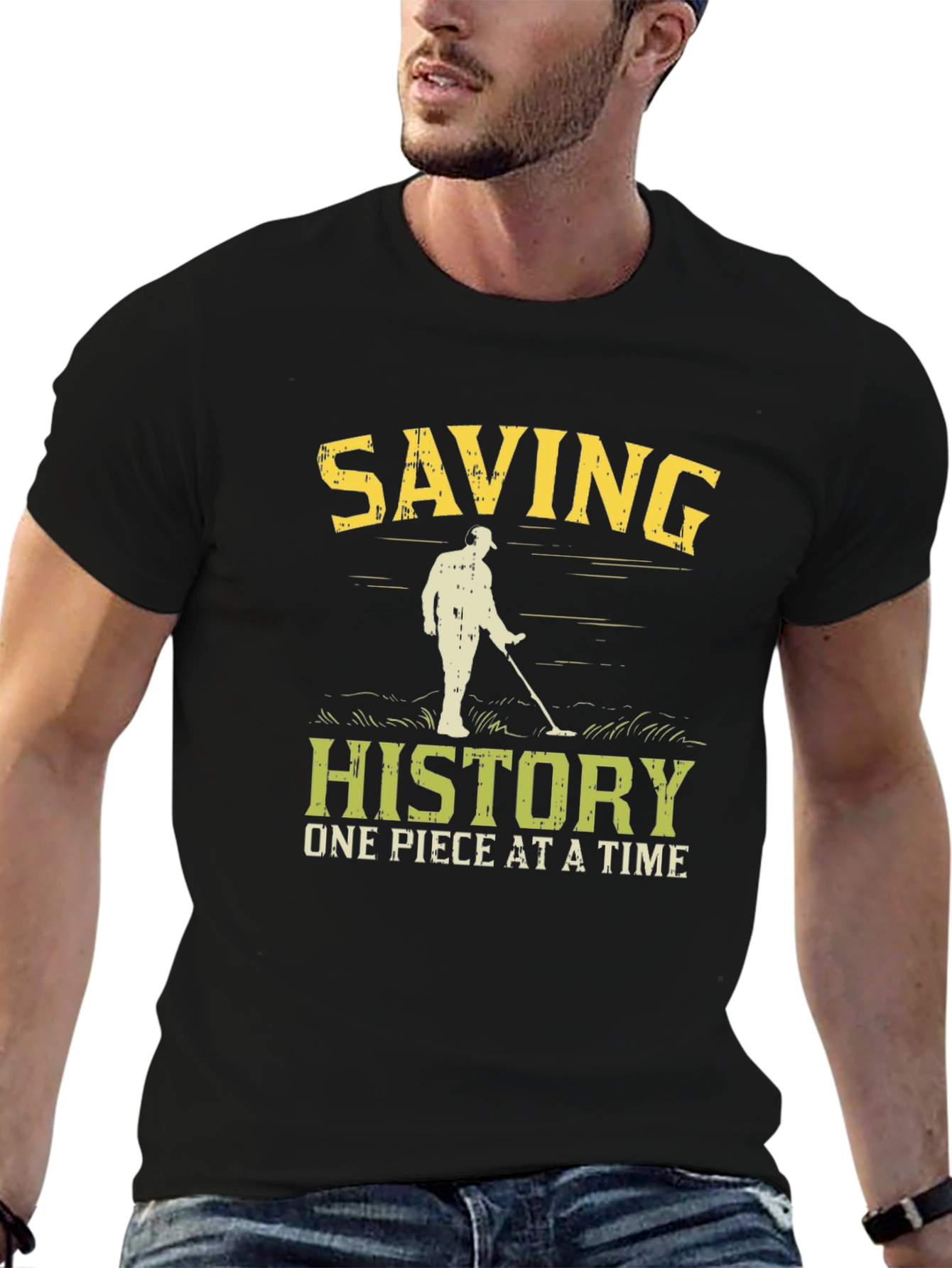 Saving History T-Shirt: Metal Detecting Fun