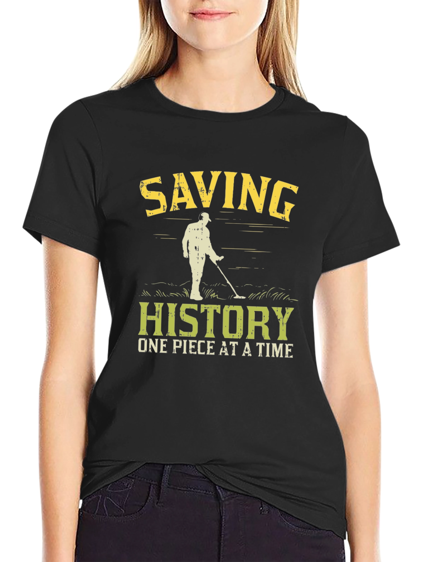 Saving History T-Shirt: Metal Detecting Fun