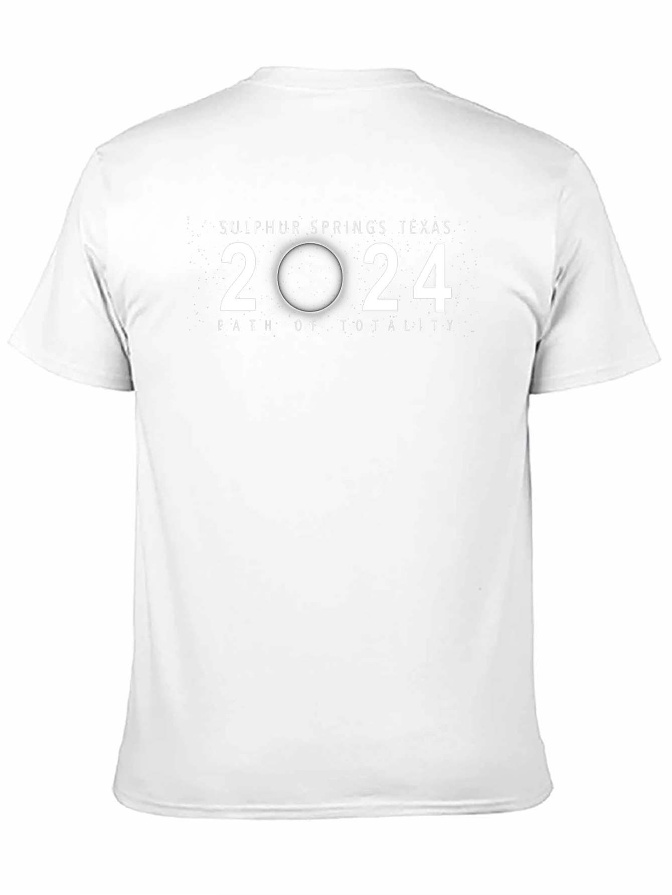 Sulphur Springs Texas 2024 Path of Totality Eclipse T-Shirt