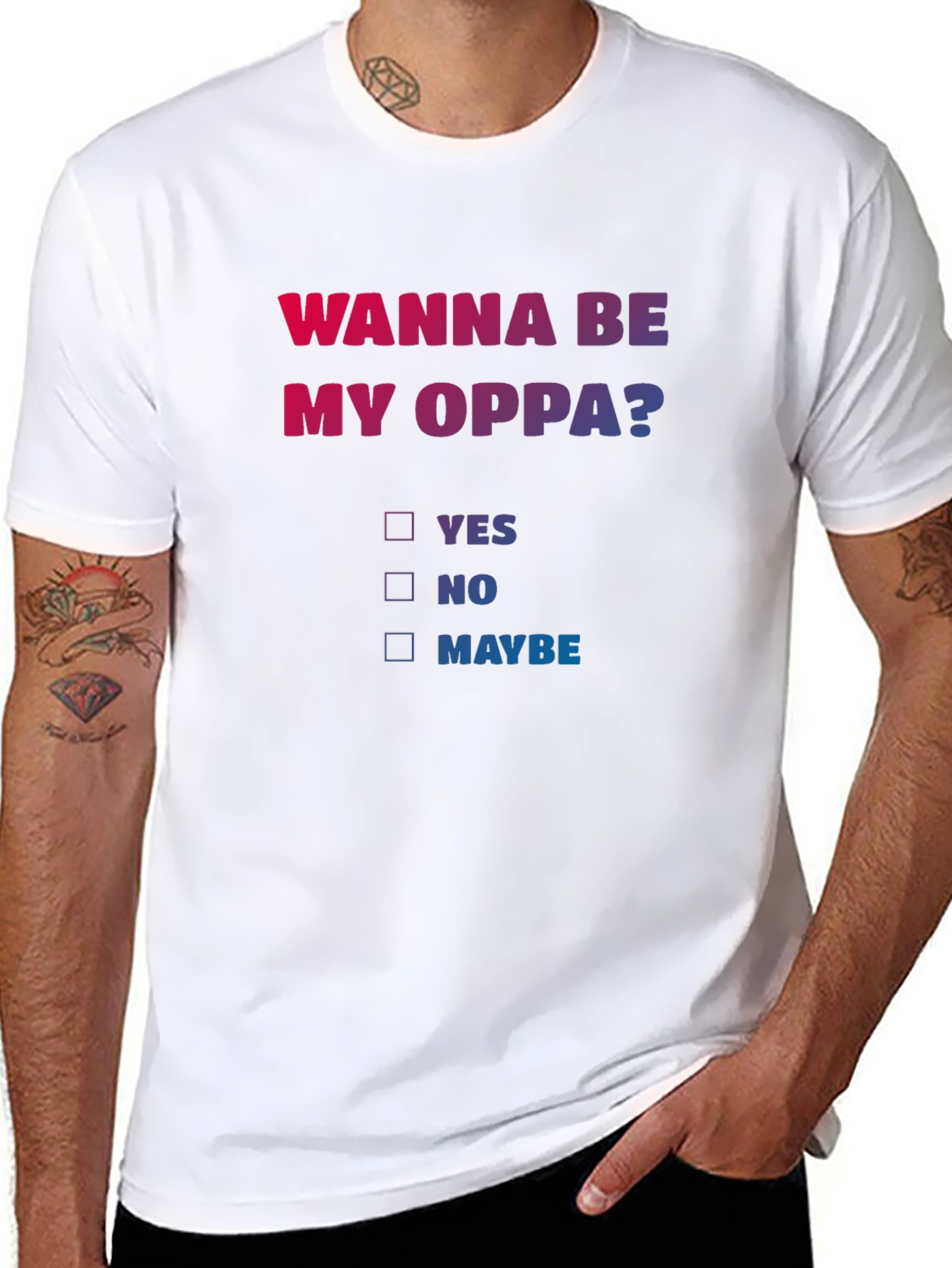 Wanna Be My Oppa? Graphic Tee