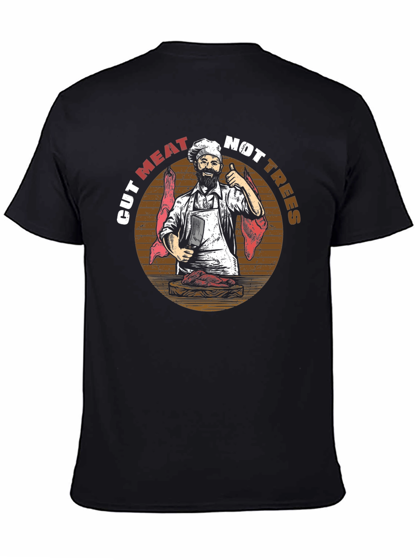 Cut Meat Not Trees Graphic Tee