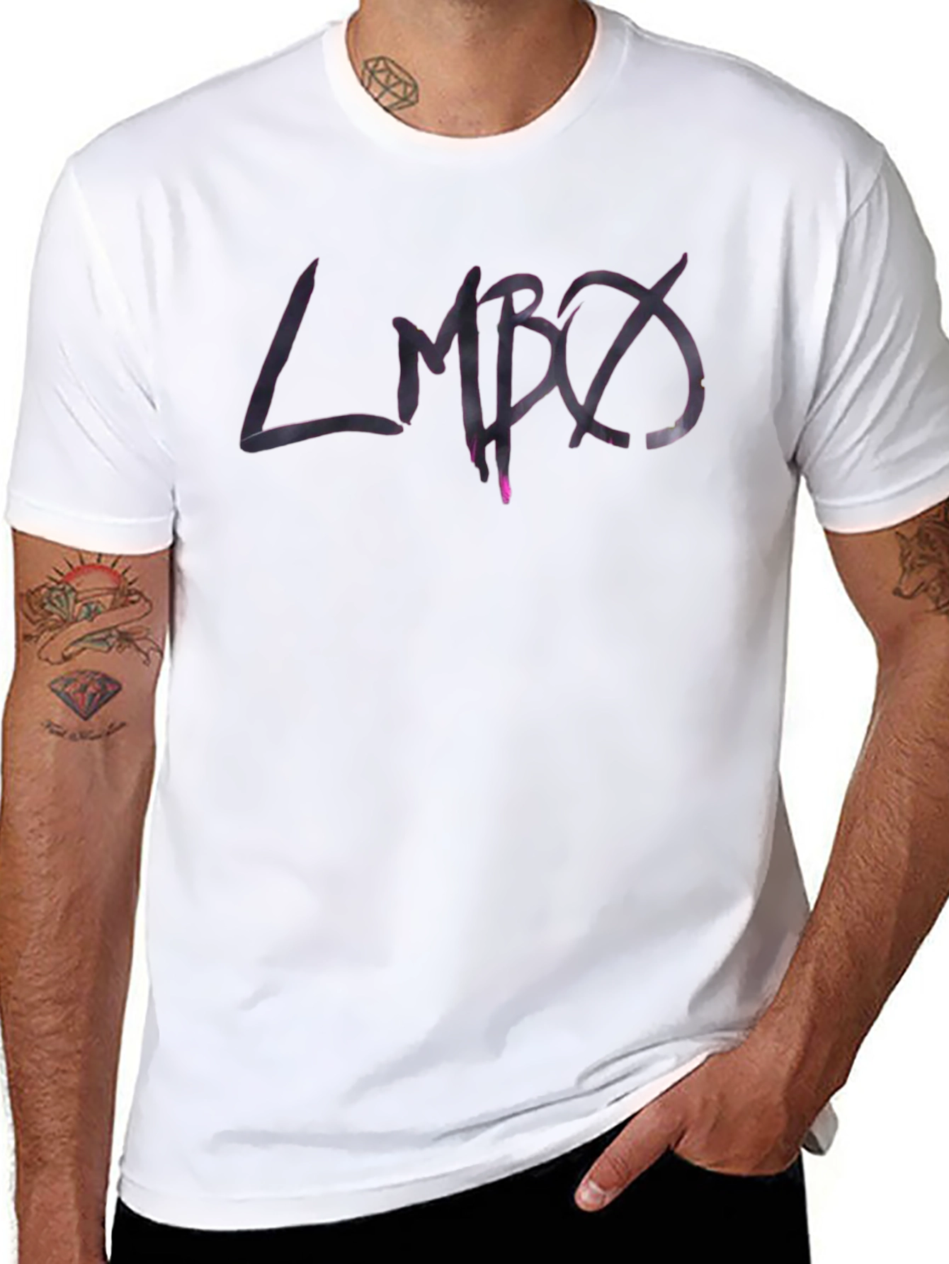 LMBØ Graphic Black T-Shirt