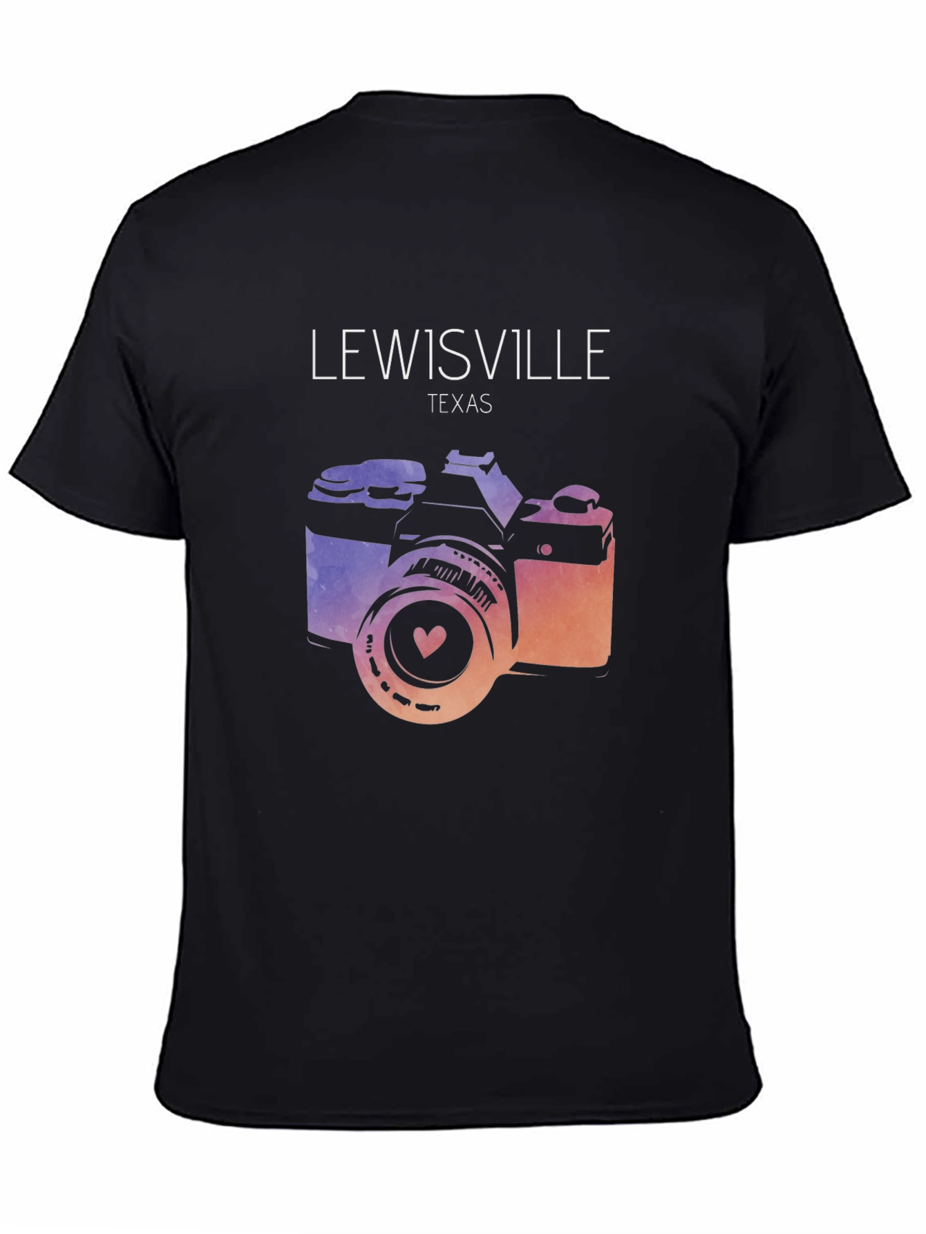 Lewisville Texas Camera Graphic Tee