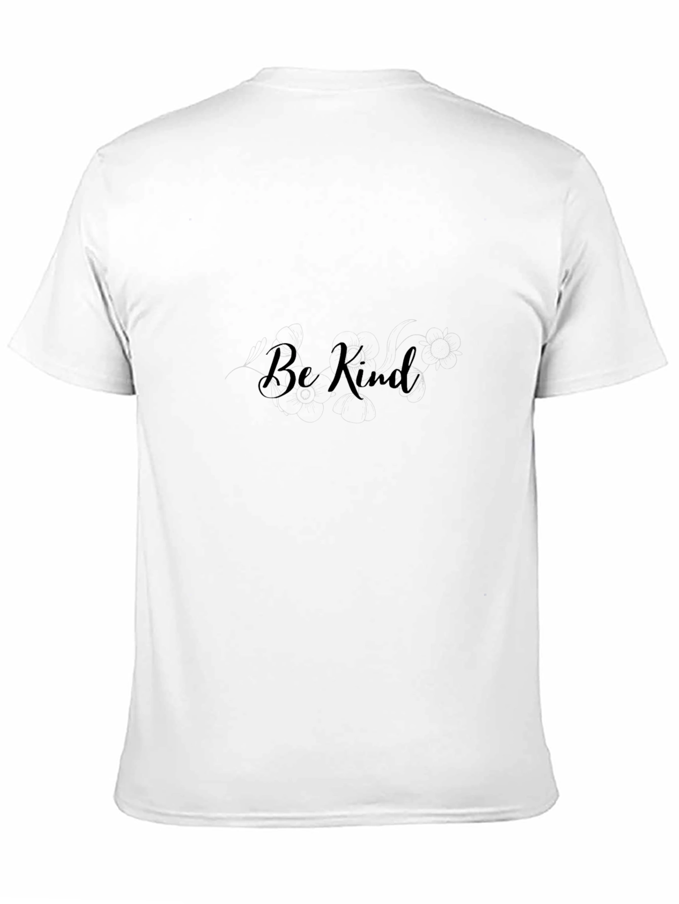 Be Kind Black T-Shirt - Positive Message Tee