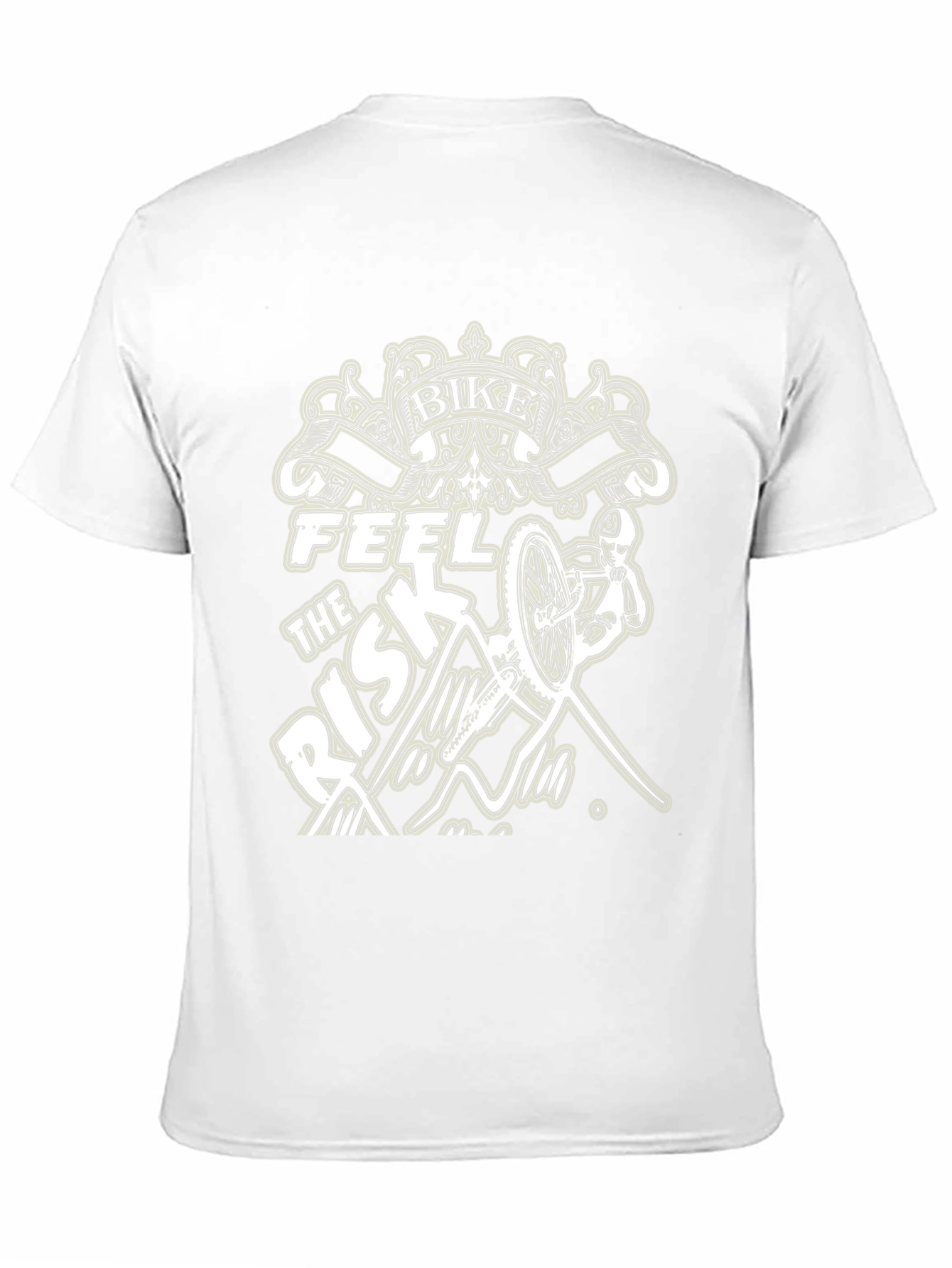 Bike Feel the Risk T-Shirt - Adventure Ready!