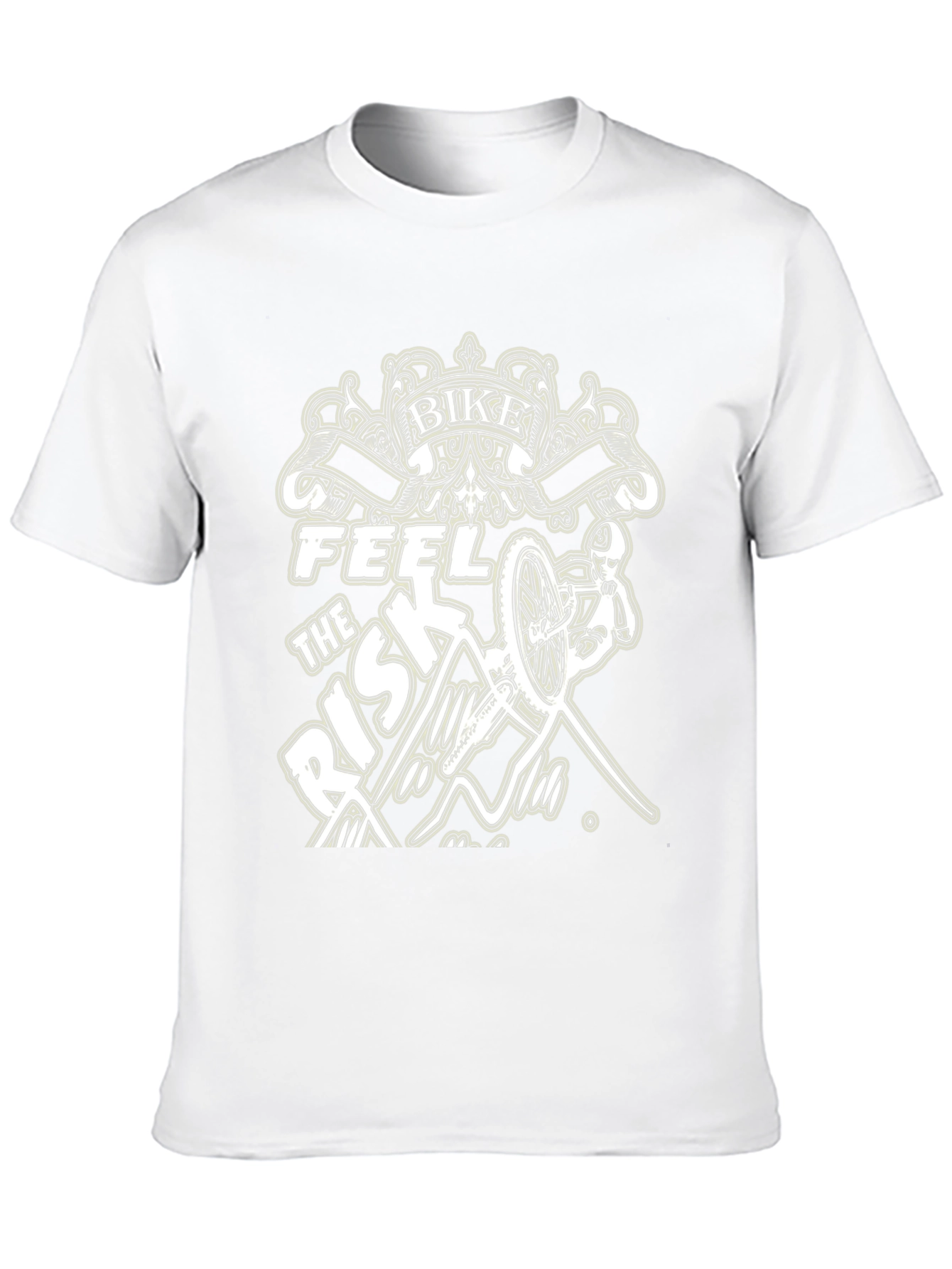Bike Feel the Risk T-Shirt - Adventure Ready!
