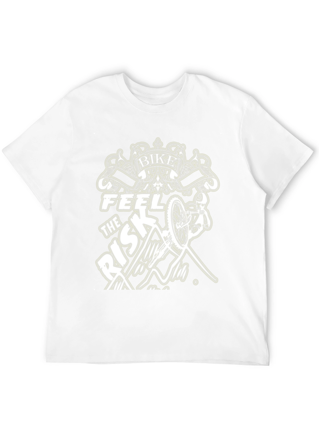 Bike Feel the Risk T-Shirt - Adventure Ready!