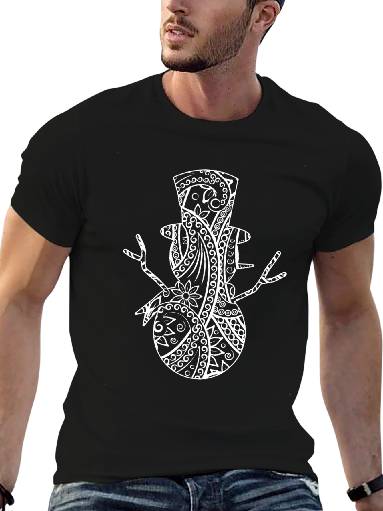 Snowman T-Shirt - Holiday Spirit