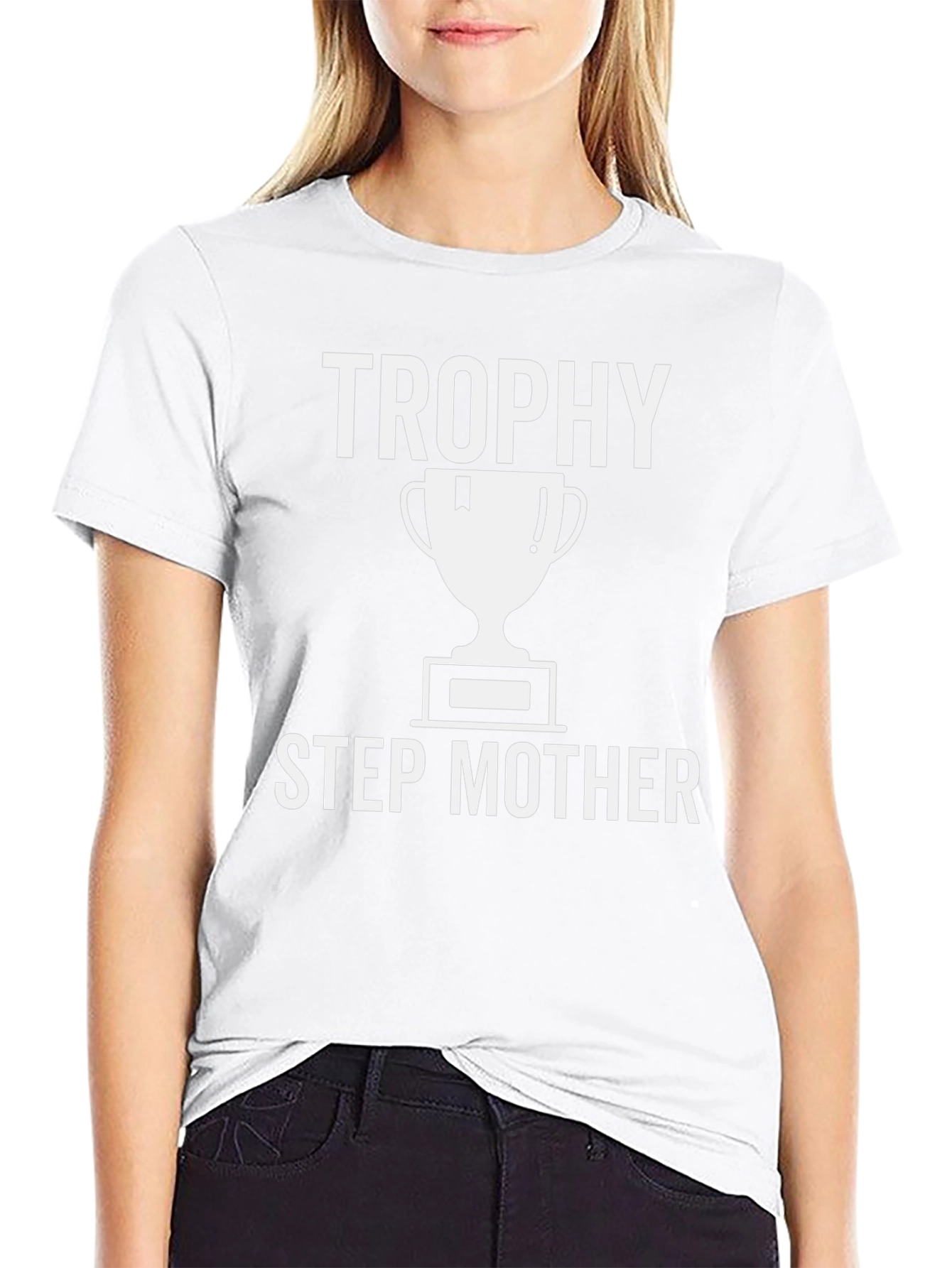 Trophy Step Mother Graphic T-Shirt