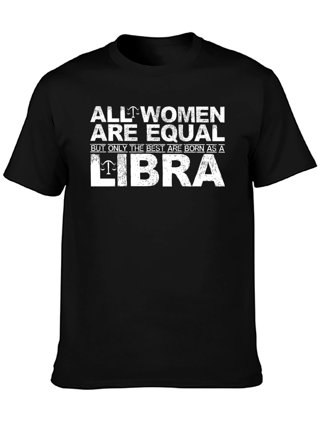 Libra Womens Graphic Tee - Zodiac Birthday Gift