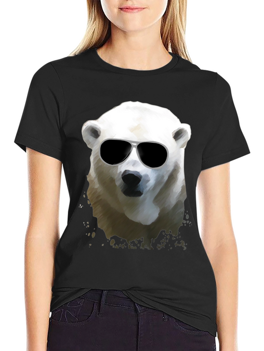 Cool Polar Bear Graphic T-Shirt