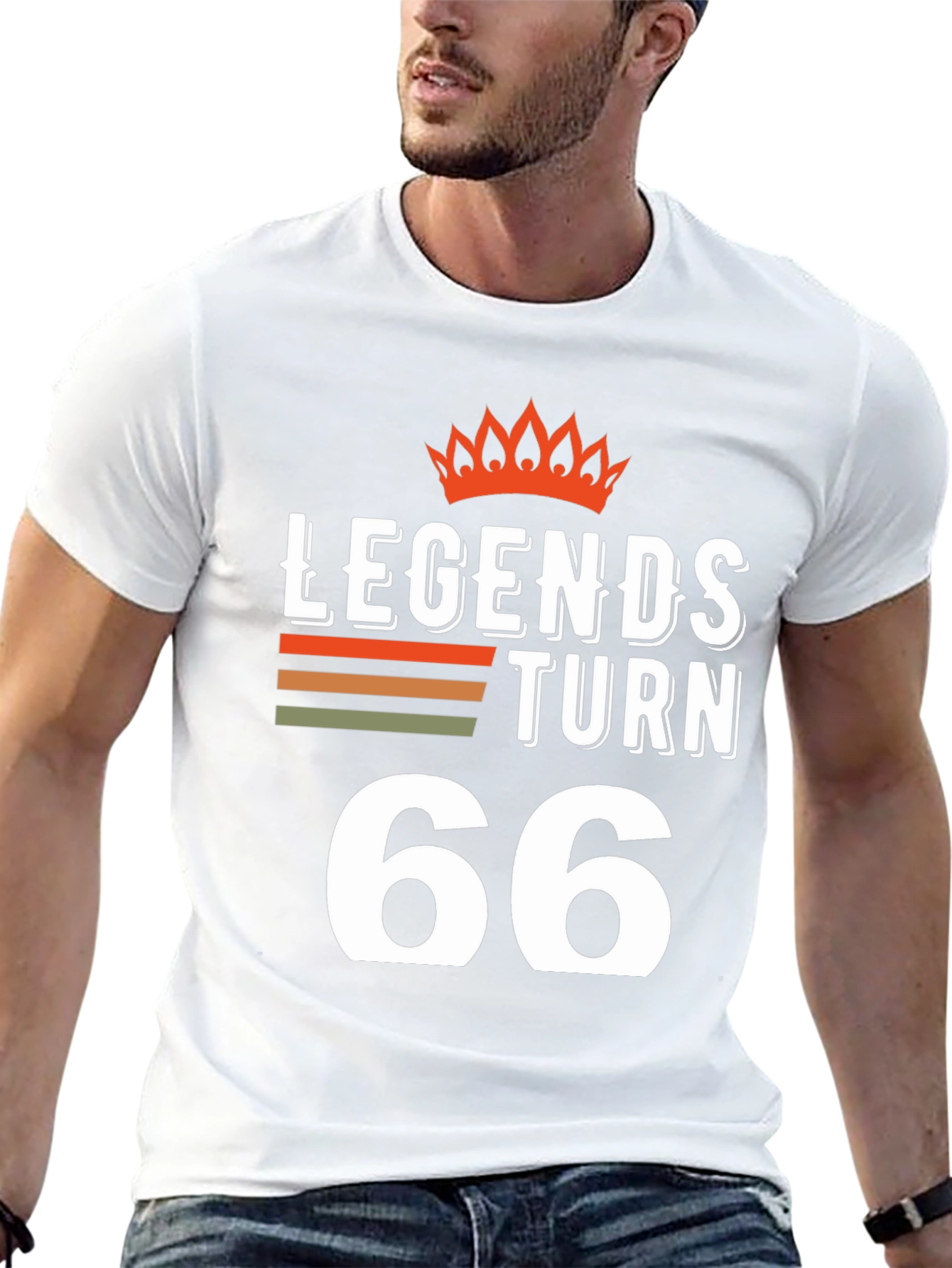 Legends Turn 66 T-Shirt - Birthday Gift Idea